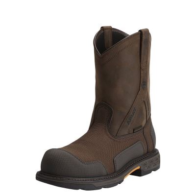 Ariat Work: OverDrive XTR Waterproof Composite Toe Zapatos de Seguridad Hombre - Marrones (USIRQ6910